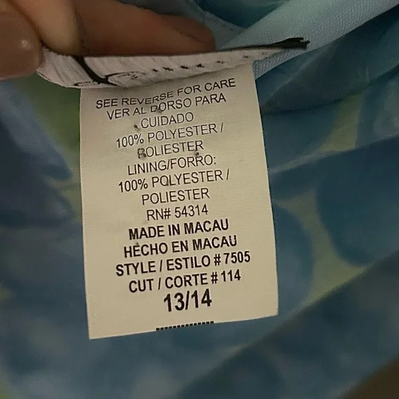 Y2K BE SMART Asymmetric Cowl Slip Maxi Dress Fairy Mermaid Coquette Floral Sz M - Picture 15 of 16